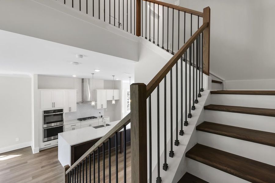 Furnished interior view inside a new home in Echo Park, Suwanee (Image 12).