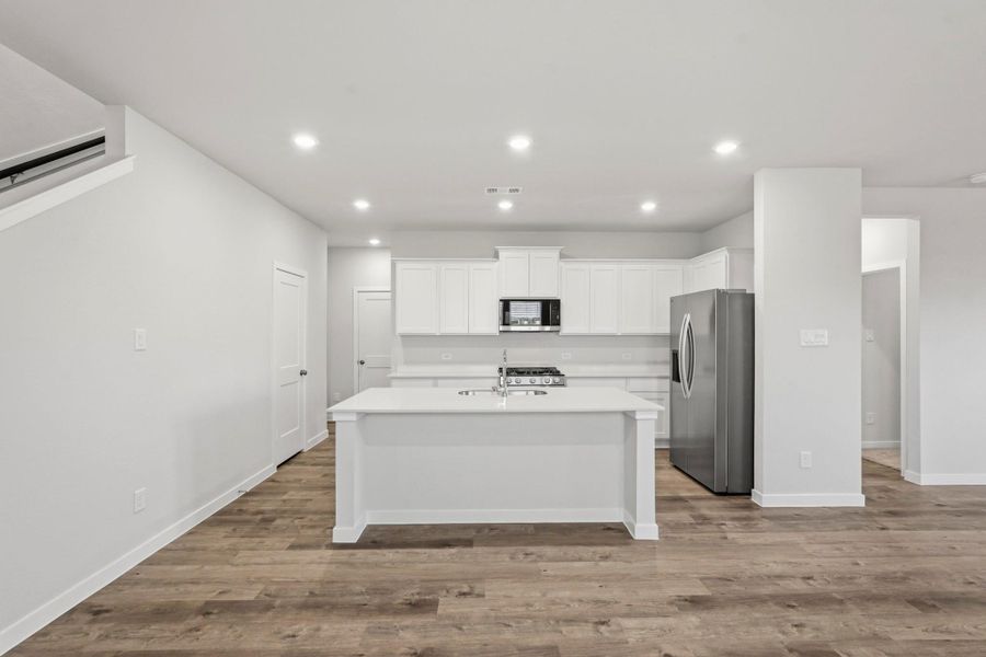 Furnished interior view inside a new home in Paloma at Sanford Farms, Waller (Image 8).