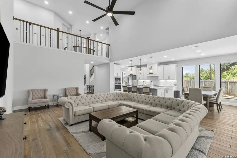 Furnished interior view inside a new home in Kallison Ranch, San Antonio (Image 9).