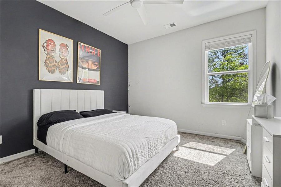 Furnished interior view inside a new home in Carmichael Farms, Canton (Image 6).