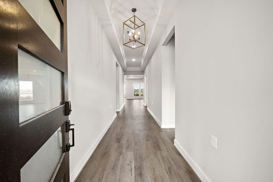 Representative unfurnished interior of a home built from the Dogwood by Caldwell Homes in Chambers Creek, Willis (Image 16). Representative unfurnished interior of a home built from the Dogwood by Caldwell Homes in Chambers Creek, Willis (Image 16).