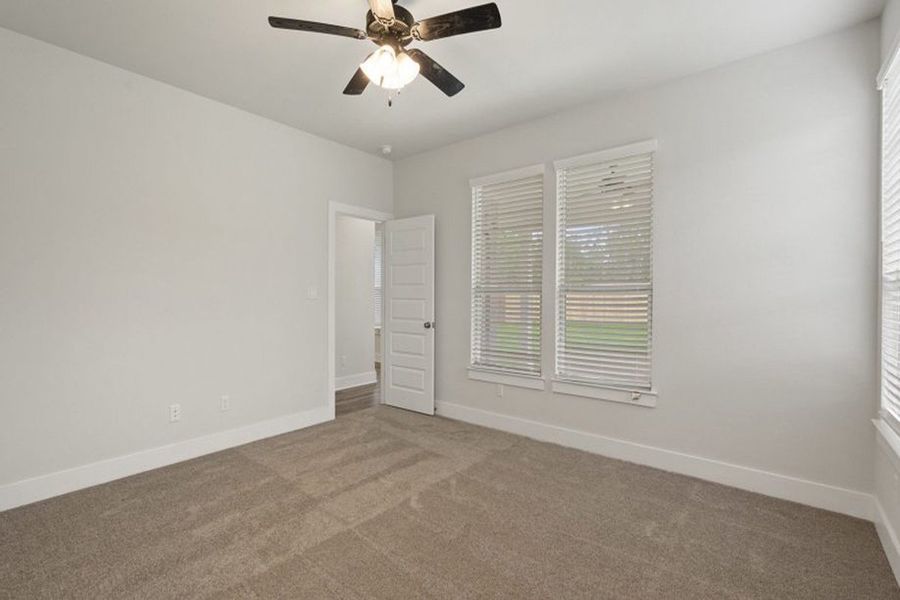 Representative unfurnished interior of a home built from the Greenbriar by Pacesetter Homes in Orchard Ridge, Liberty Hill (Image 33). Representative unfurnished interior of a home built from the Greenbriar by Pacesetter Homes in Orchard Ridge, Liberty Hill (Image 33).
