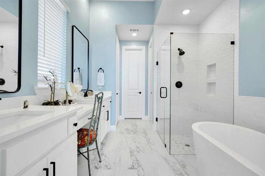 Furnished interior view inside a new home in , Midlothian (Image 9).