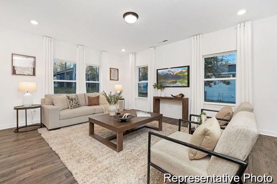 Furnished interior view inside a new home in Shay Crossing, Salisbury (Image 7).