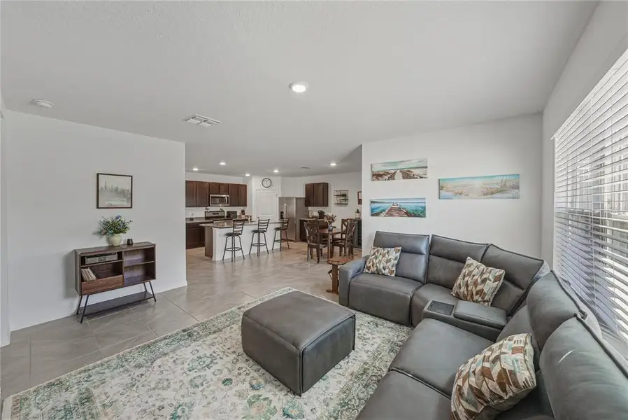 Furnished interior view inside a new home in Northwater at Two Rivers, Zephyrhills (Image 28).