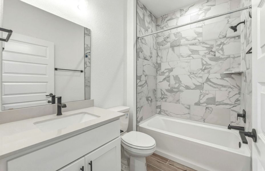 Furnished interior view inside a new home in Sun City Texas, Georgetown (Image 7).