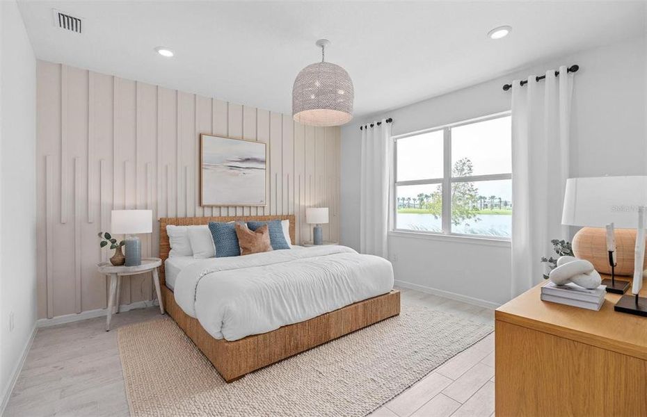 Furnished interior view inside a new home in Del Webb Sunbridge, St. Cloud (Image 12).