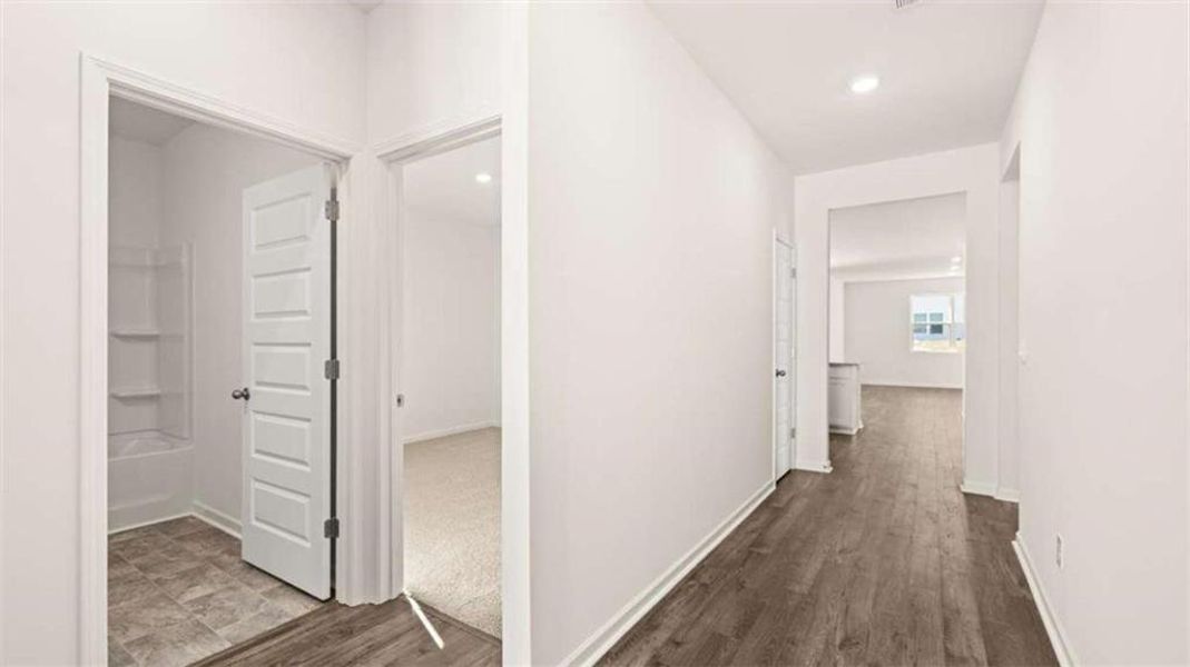 Spacious, unfurnished interior of a new home in Oakchase at Hampton, Hampton (Image 38).