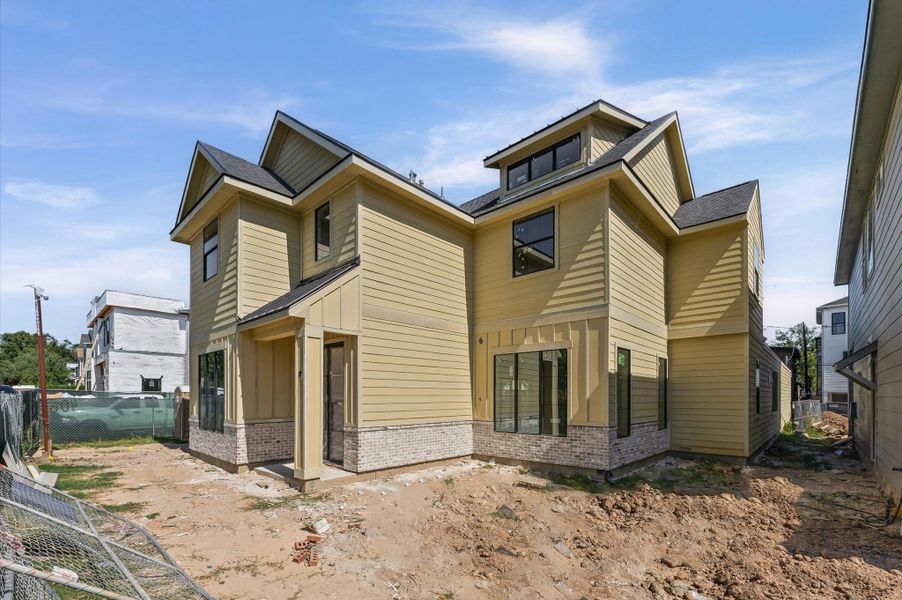 Craftsman style home nestled in the coveted Heights.