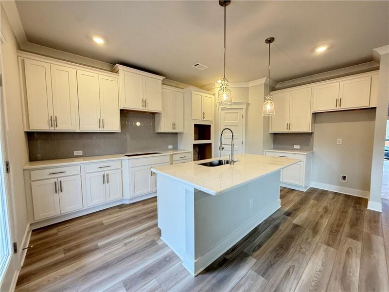 Furnished interior view inside a new home in Ponderosa Farms Manor, Gainesville (Image 13). Furnished interior view inside a new home in Ponderosa Farms Manor, Gainesville (Image 13).