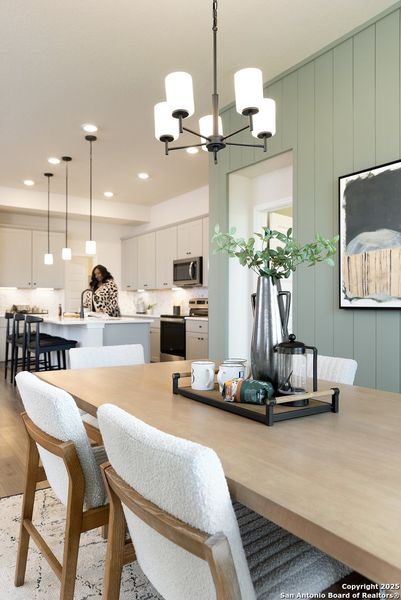 Furnished interior view inside a new home in Venado Crossing, Cibolo (Image 15). Furnished interior view inside a new home in Venado Crossing, Cibolo (Image 15).