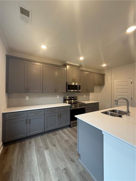 Furnished interior view inside a new home in Porter Reserve, Decatur (Image 4). Furnished interior view inside a new home in Porter Reserve, Decatur (Image 4).
