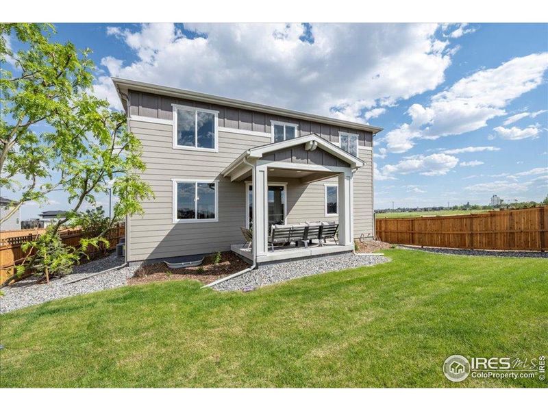 Fenced Backyard Fenced Backyard