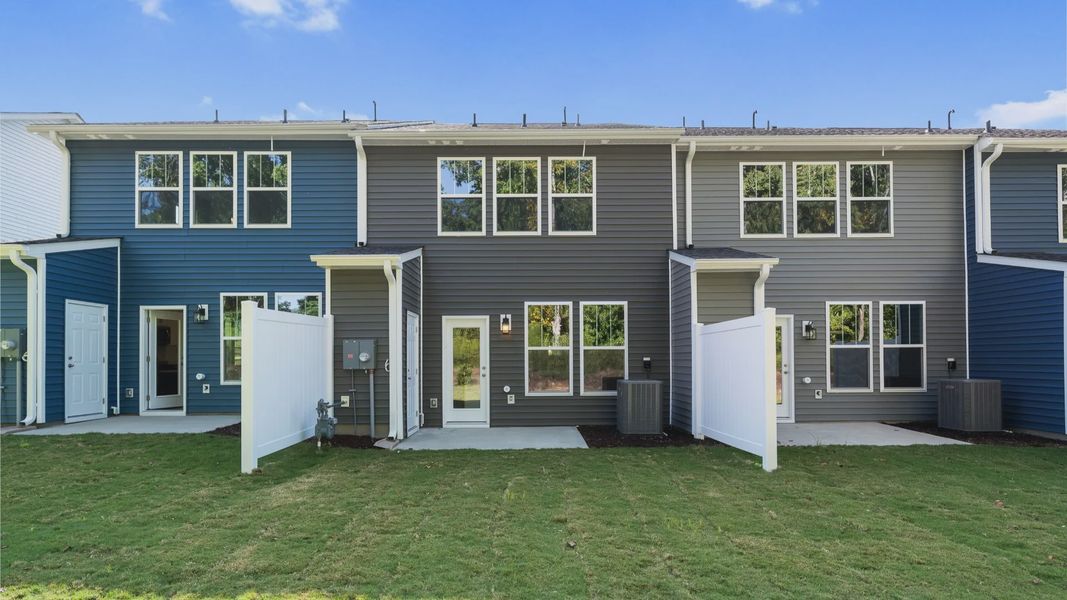 Rear Exterior of The Litchfield Design by DRB Homes