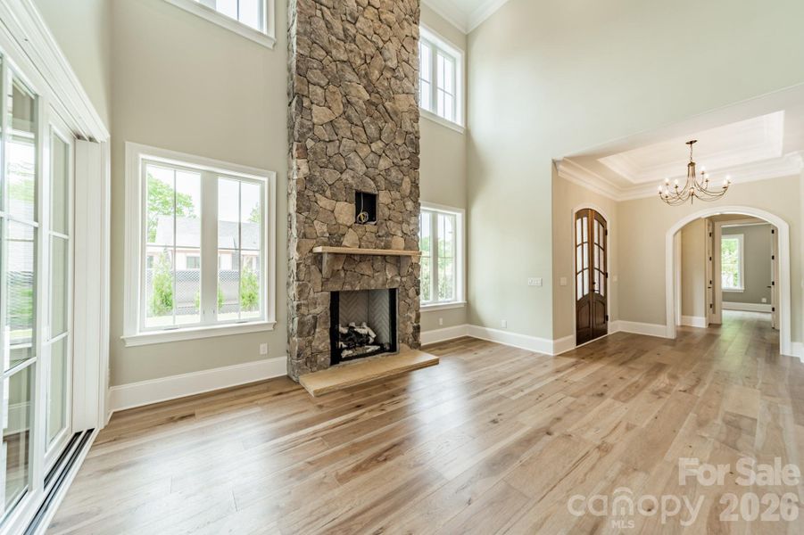 Amazing floor plan with high ceilings and incredible custom-level finishes you select