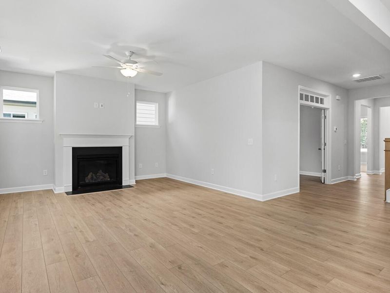 Spacious, unfurnished interior of a new home in Sage on North Main, Wake Forest (Image 18). Spacious, unfurnished interior of a new home in Sage on North Main, Wake Forest (Image 18).