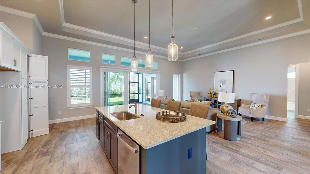Furnished interior view inside a new home in , Ormond Beach (Image 25).