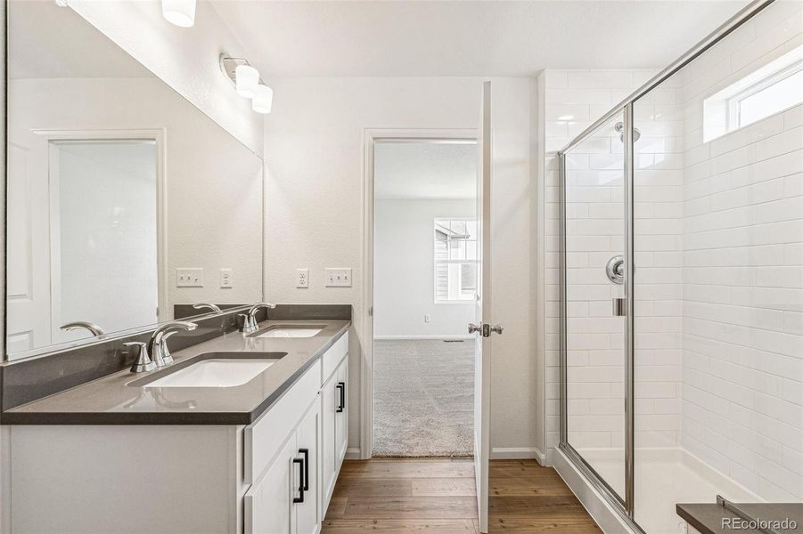 Furnished interior view inside a new home in , Commerce City (Image 4).