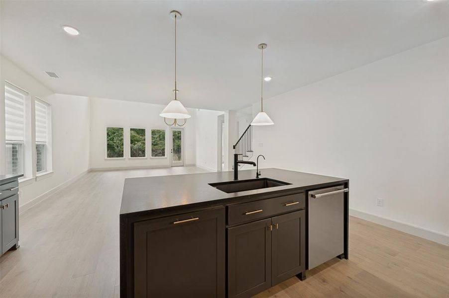 Furnished interior view inside a new home in , McKinney (Image 9).