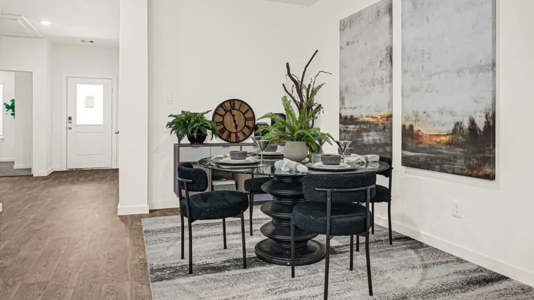 Furnished interior view inside a new home in Holly Ridge, Rosenberg (Image 12).