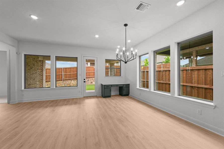 Spacious, unfurnished interior of a new home in South Pointe  Cottage Series, Mansfield (Image 15).