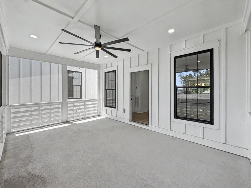 Exterior details and patio area of a home in , North Charleston (Image 3).