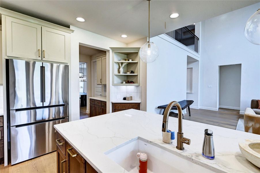 Furnished interior view inside a new home in , Fulshear (Image 30).