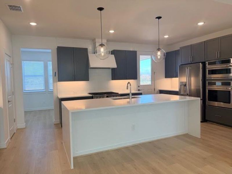 Gorgeous island kitchen