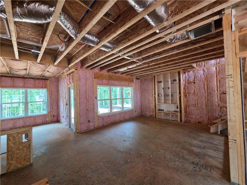 In-progress construction of a new home in , Bethlehem, GA (Image 31). In-progress construction of a new home in , Bethlehem, GA (Image 31).
