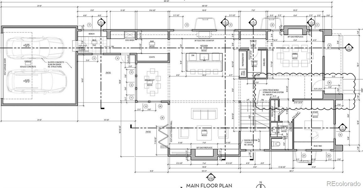 2D floor plan layout of this home in , Denver, CO (Image 6).