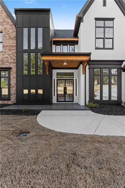 Exterior details and patio area of a home in , Loganville (Image 3). Exterior details and patio area of a home in , Loganville (Image 3).