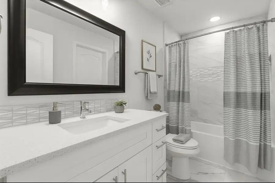 Furnished interior view inside a new home in , Kissimmee (Image 4).