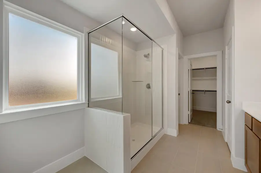 Furnished interior view inside a new home in The Meadows, Denton (Image 10).