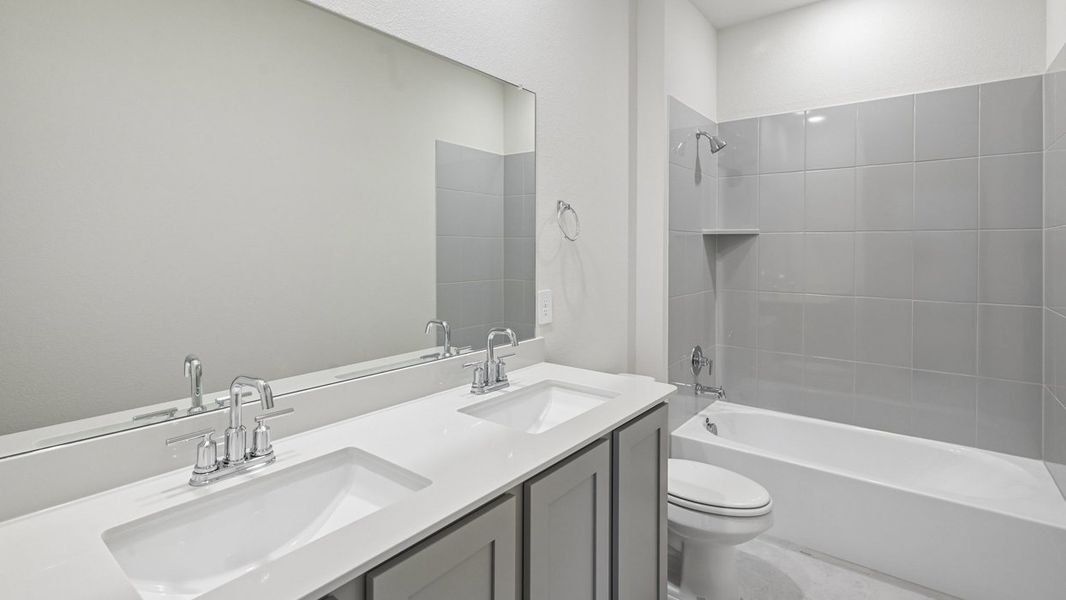 Furnished interior view inside a new home in Lilybrooke at Legacy Hills, Celina (Image 5).