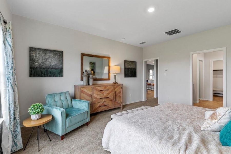 Furnished interior view inside a new home in Springhill South, Boyd (Image 9).