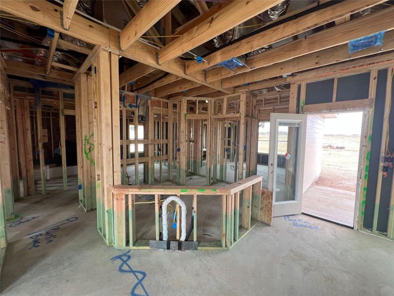 View of misc room