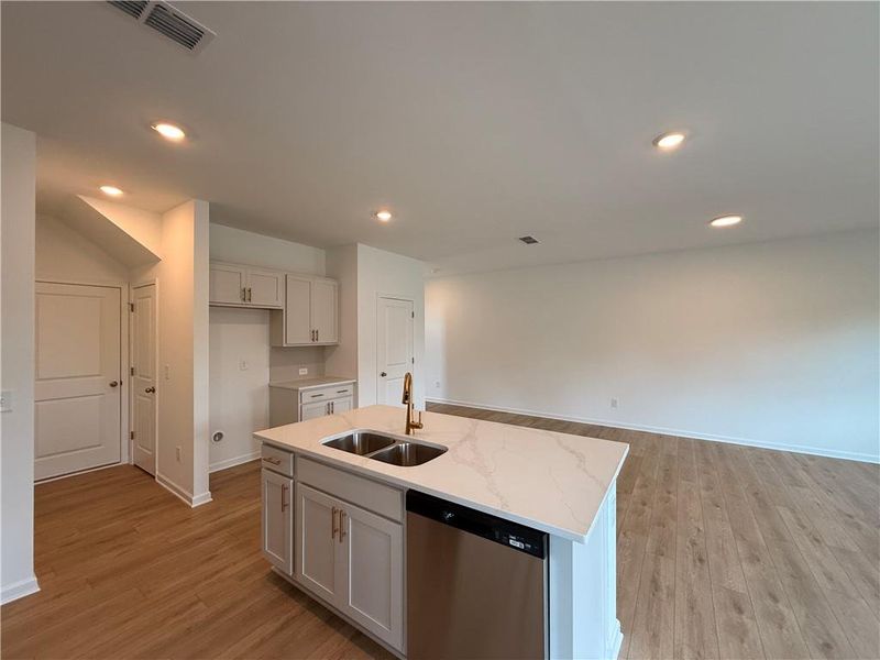 Furnished interior view inside a new home in Leydenview, Mableton (Image 12).