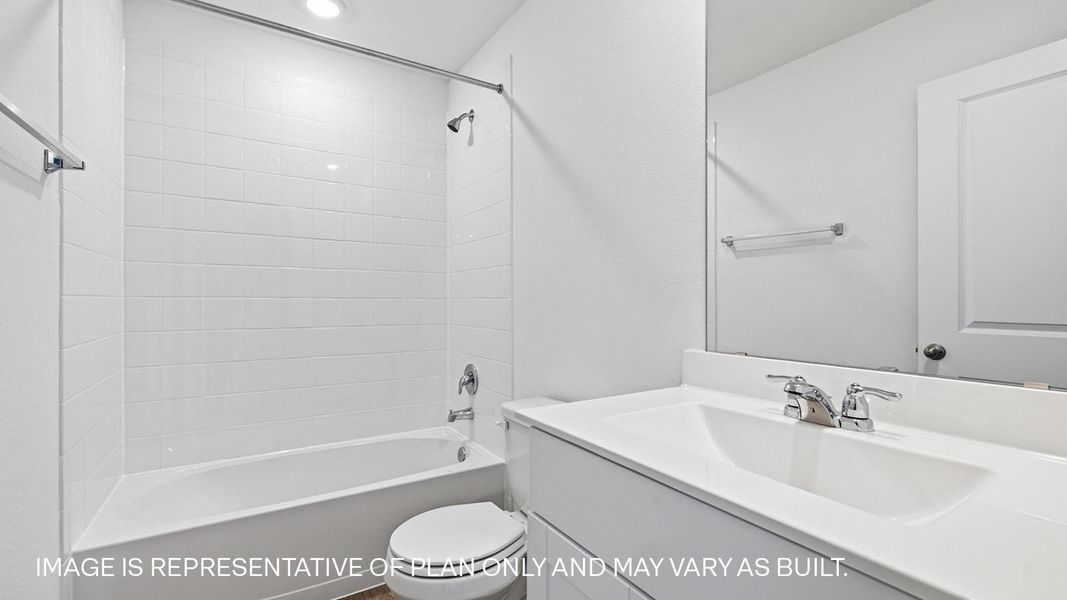 Furnished interior view inside a new home in Watermill, Uhland (Image 5).