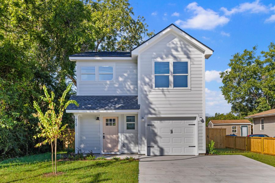 Front exterior of a new home in , Charleston, SC, highlighting curb appeal (Image 25).
