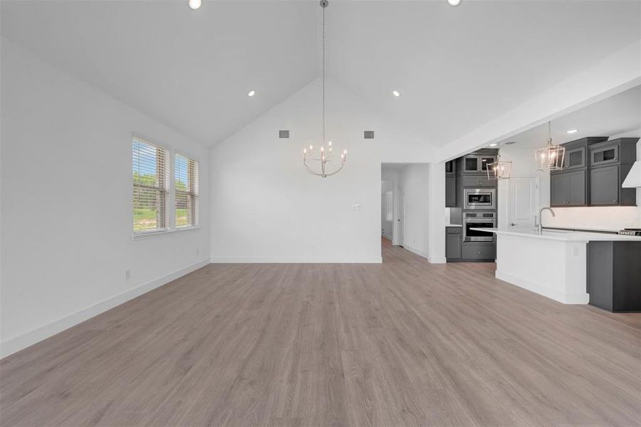 Spacious, unfurnished interior of a new home in Timberbrook, Justin (Image 17).