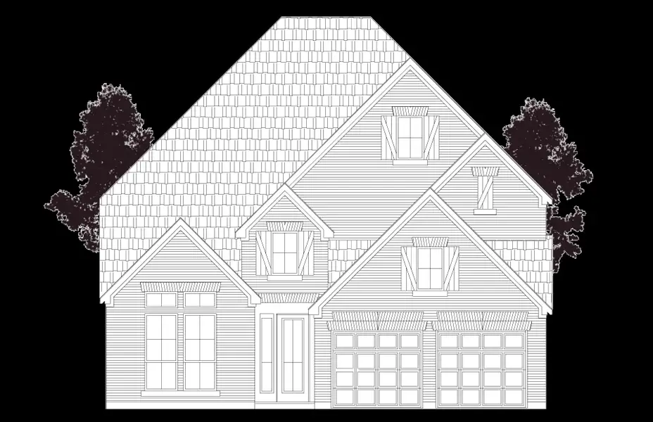 Exterior rendering of this home design in Bridgeland 50′, Cypress, TX (Image 1). Exterior rendering of this home design in Bridgeland 50′, Cypress, TX (Image 1).