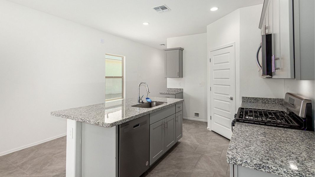 Furnished interior view inside a new home in Blackhawk, Tucson (Image 6). Furnished interior view inside a new home in Blackhawk, Tucson (Image 6).