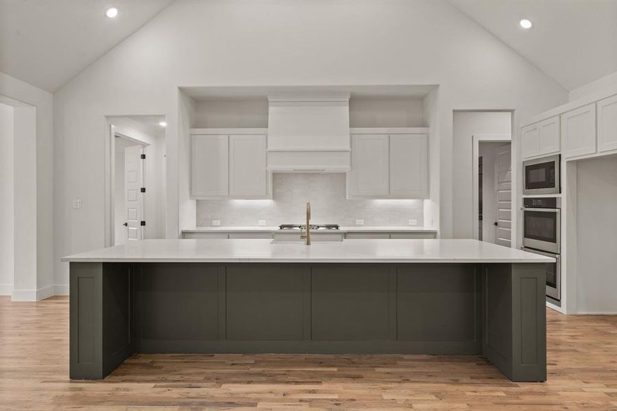 Furnished interior view inside a new home in Rolling Creek Ranch, Aledo (Image 5).