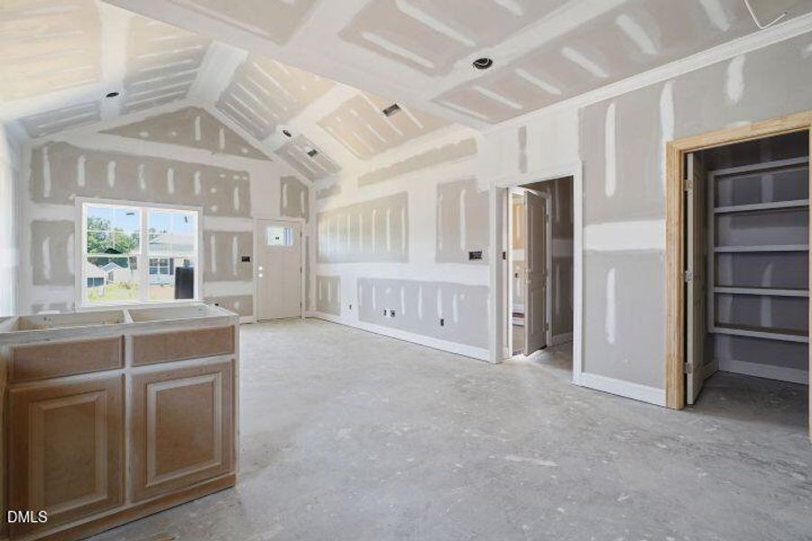 Kitchen to Family Room Kitchen to Family Room