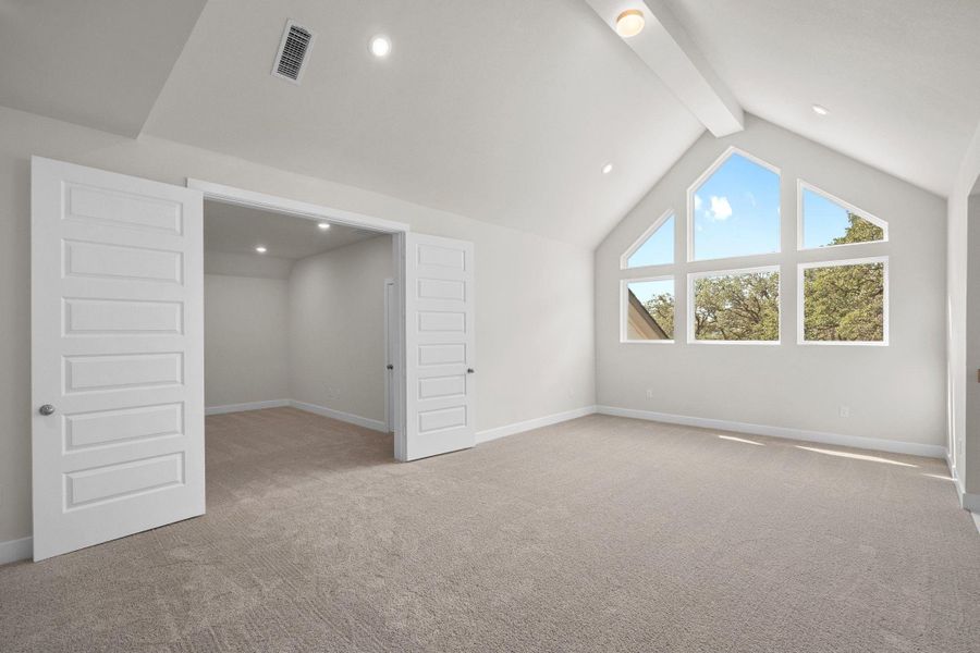 Spacious, unfurnished interior of a new home in Parmer Ranch - 60', Georgetown (Image 26).