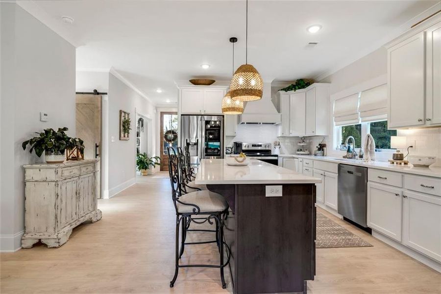 Furnished interior view inside a new home in , Commerce (Image 9).