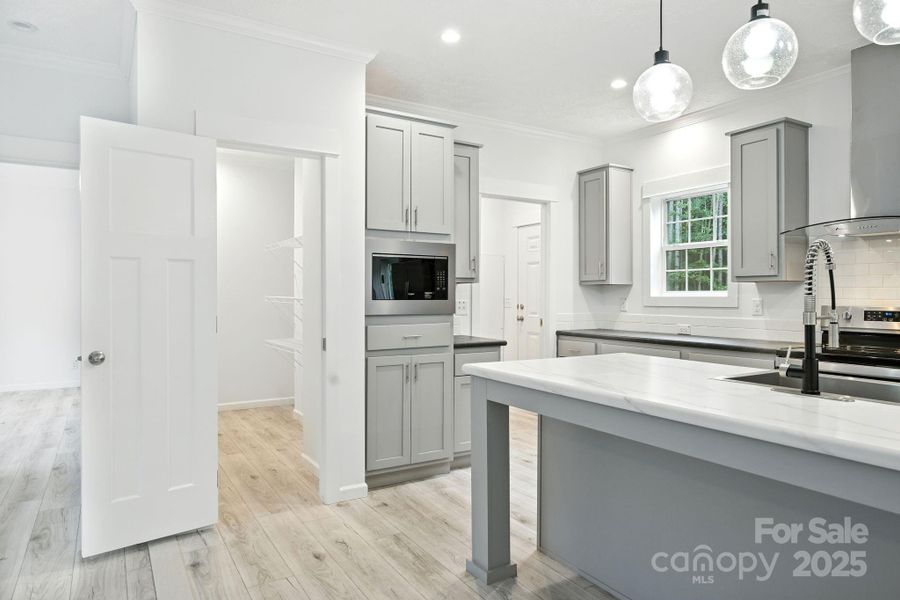 Furnished interior view inside a new home in , Statesville (Image 3).