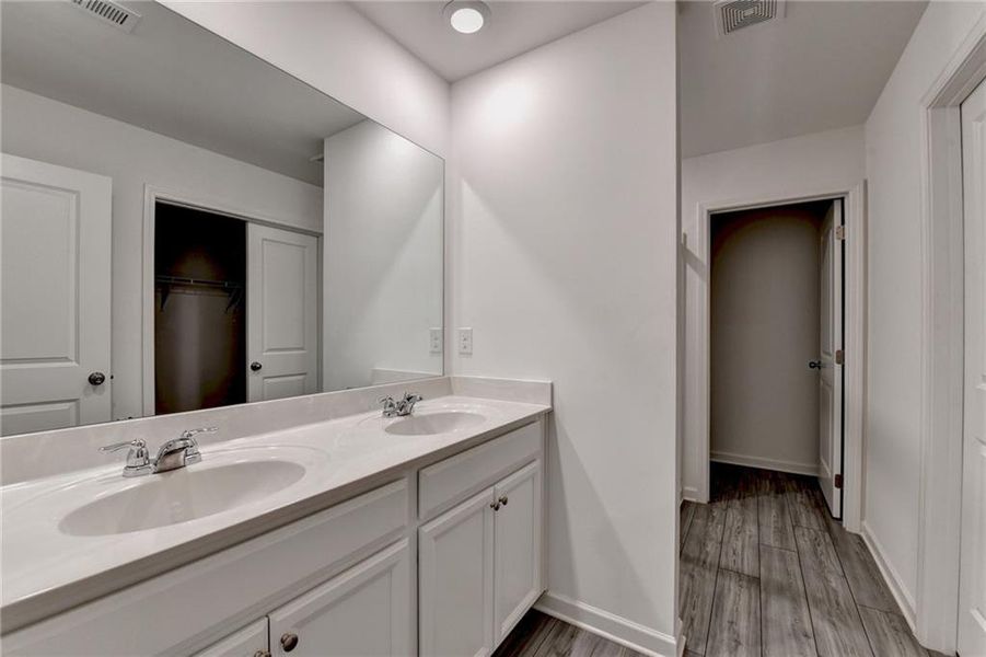 Furnished interior view inside a new home in , Braselton (Image 17).