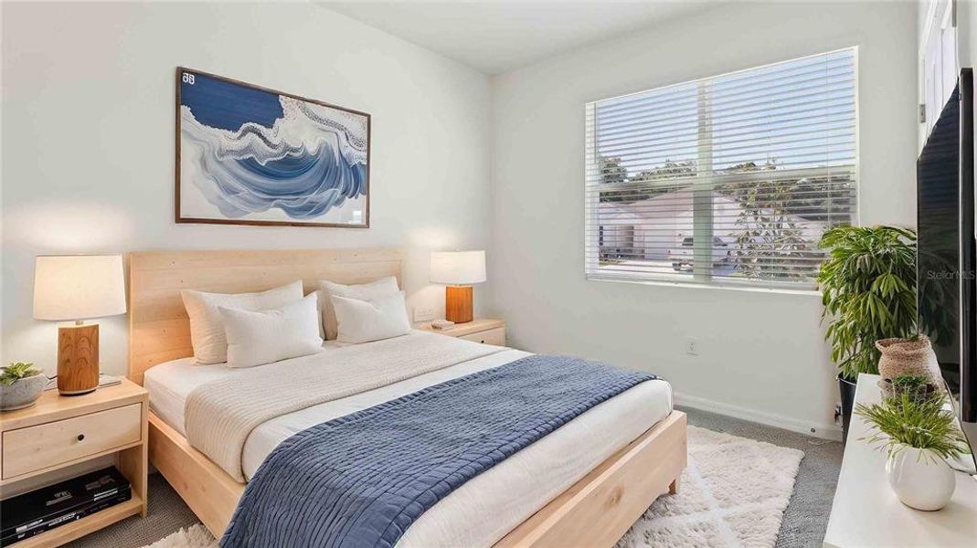 Furnished interior view inside a new home in Twisted Oaks, Wildwood (Image 12).