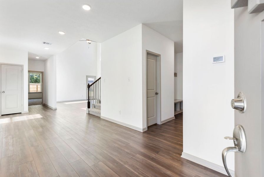 Representative unfurnished interior of a home built from the The 2341 by Stylecraft Builders in Hilltop Heights, Waco (Image 12).